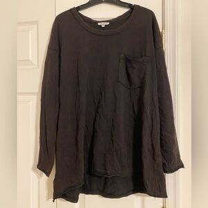 White Birch Black Top